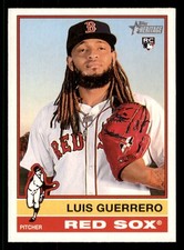 2025 Topps Heritage #306 Luis Guerrero Boston Red Sox RC