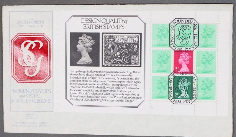 Mayfairstamps Great Britain 1982 Booklet Pane first Day cover cca_11721