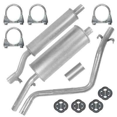 Schalldämpferset Auspuffanlage Auspuff für VW Volkswagen Scirocco 2 II 1.6