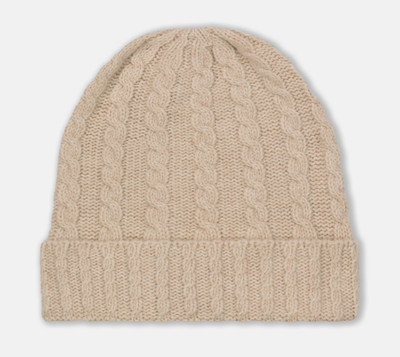 1stAmerican Unisex Kaschmir Wolle Mütze mit Zopf Wintermütze