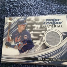 2023 Topps #MLM-PA Pete Alonso Major League Material Relics