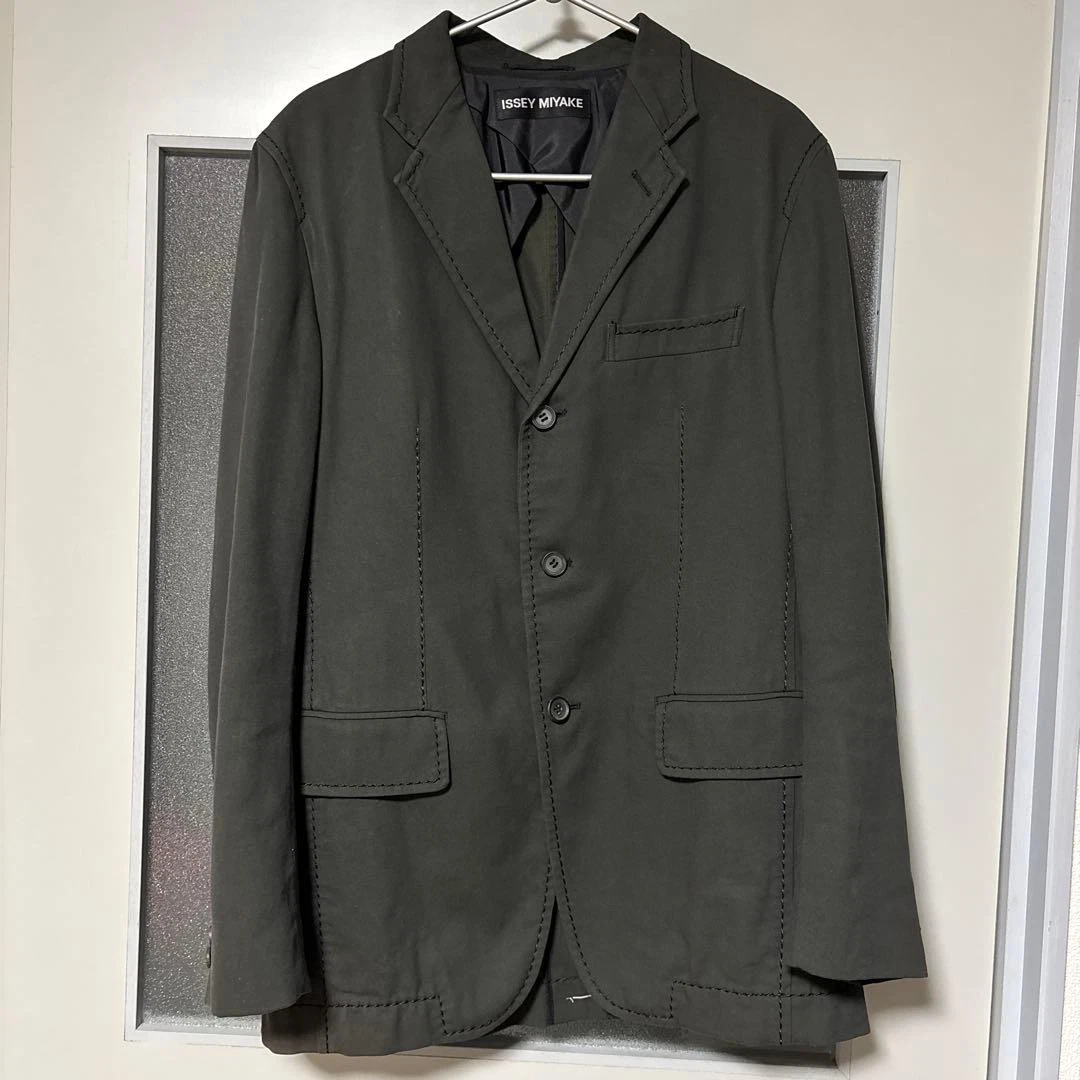 ISSEY MIYAKE Coats, Jackets & Vests for Cotton Outer Shell Men for