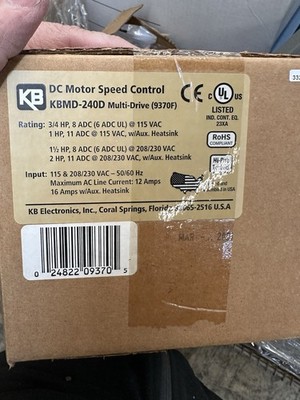 Relè Di Rilevamento Corrente E Protezione Sovraccarico KB Electronics KBAP-240D - Nuovo