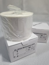 2x Duro compatible DYMO 30334 Multi Purpose Labels-1000 Roll 2-1/4" x 1-1/4" 