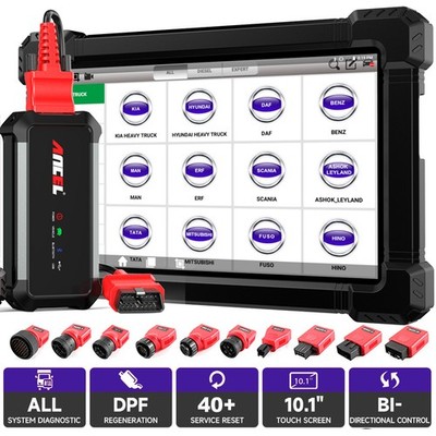 ANCEL X7HD Heavy Duty Truck Scanner Diagnostic Tool DPF Regen Coding Programming