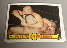 1985 Topps WWF - Iron Sheik in Action #32 Wrestling Trading Card