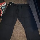 Levi's Men's Slim Fit Straight Leg Dark Wash Black Denim Jeans 5-Pocket — photo 4