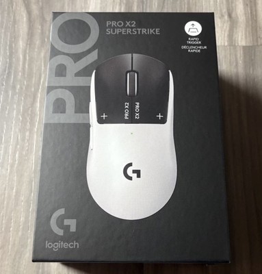 Logitech PRO X2 SUPERSTRIKE LIGHTSPEED Wireless Gaming Mouse - Pro Series - New