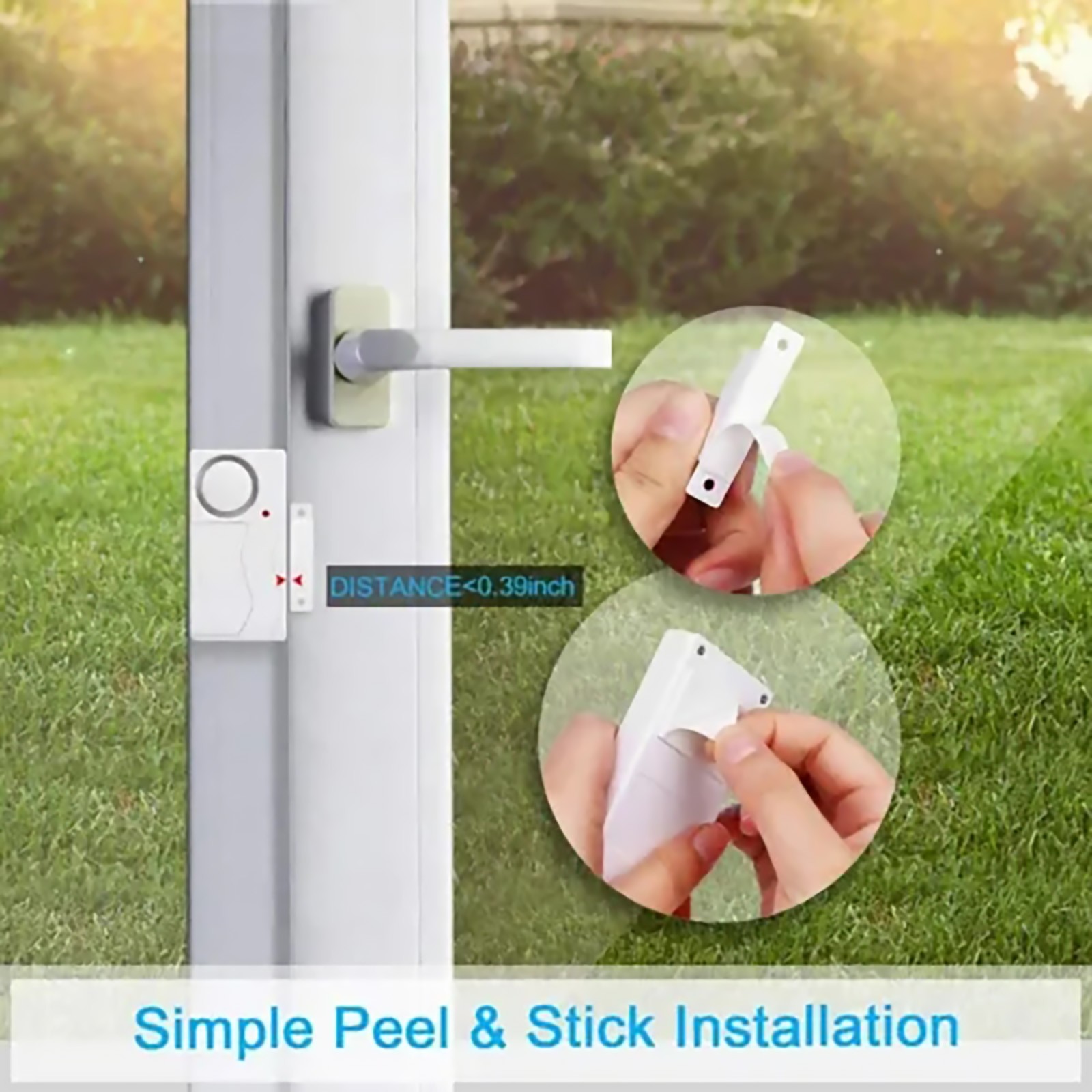 433MHz Door Window Sonsor Entry Home Security Wireless Remote Control Alarm