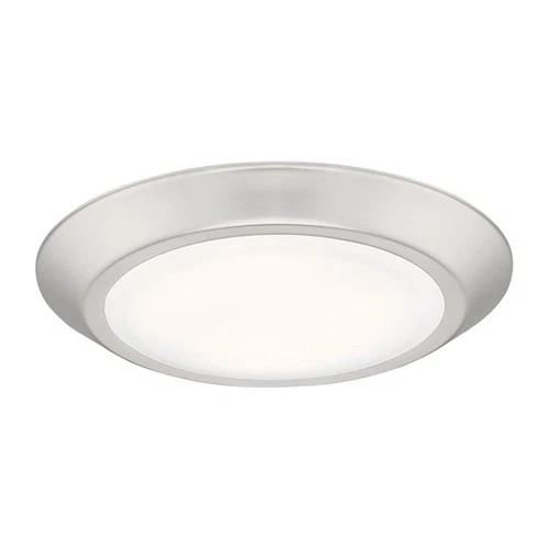 Verge - 15W 1 LED Flush Mount - 1.25 Inches high-Earth Black Finish Flush Mount - Picture 2 of 12