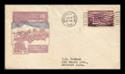 OREGON TERRITORY FIRST DAY ISSUE SCOTT 783 IOOR CACHET US COVER