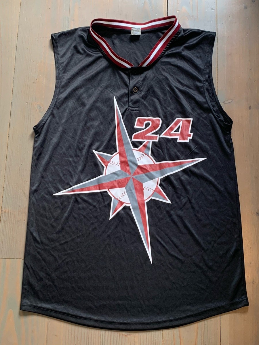 未使用品 SEATTLE MARINERS, 24 GRIFFEY ユニフォーム Seattle Mariners Ken Griffey Jr. #24 Sleeveless Stadium Giveaway