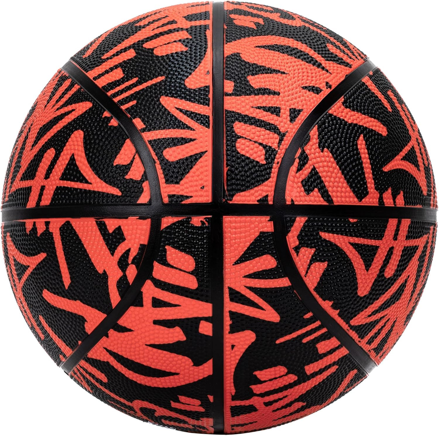 Fantom Graffiti Rubber Basketball - Streetball for Indoor and Outdoor Use, De...
