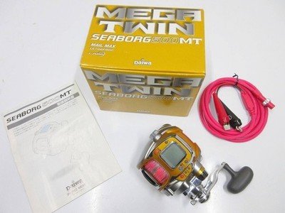 DAIWA SEABORG 500MT Mega Twin Electric Reel 3.9:1 Saltwater