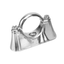 35mm Cast Brass Chrome Plated Hospital Pipe Bracket - FREE Next-Day Delivery