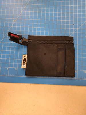 #ad #ad Husky Black Zipper Tool Pouch Small Parts Organizer Storage Bag Pocket Case $9.99