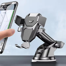 360 Universal Car Mount Phone Holder Windshield Dashboard Stand For GPS Mobile