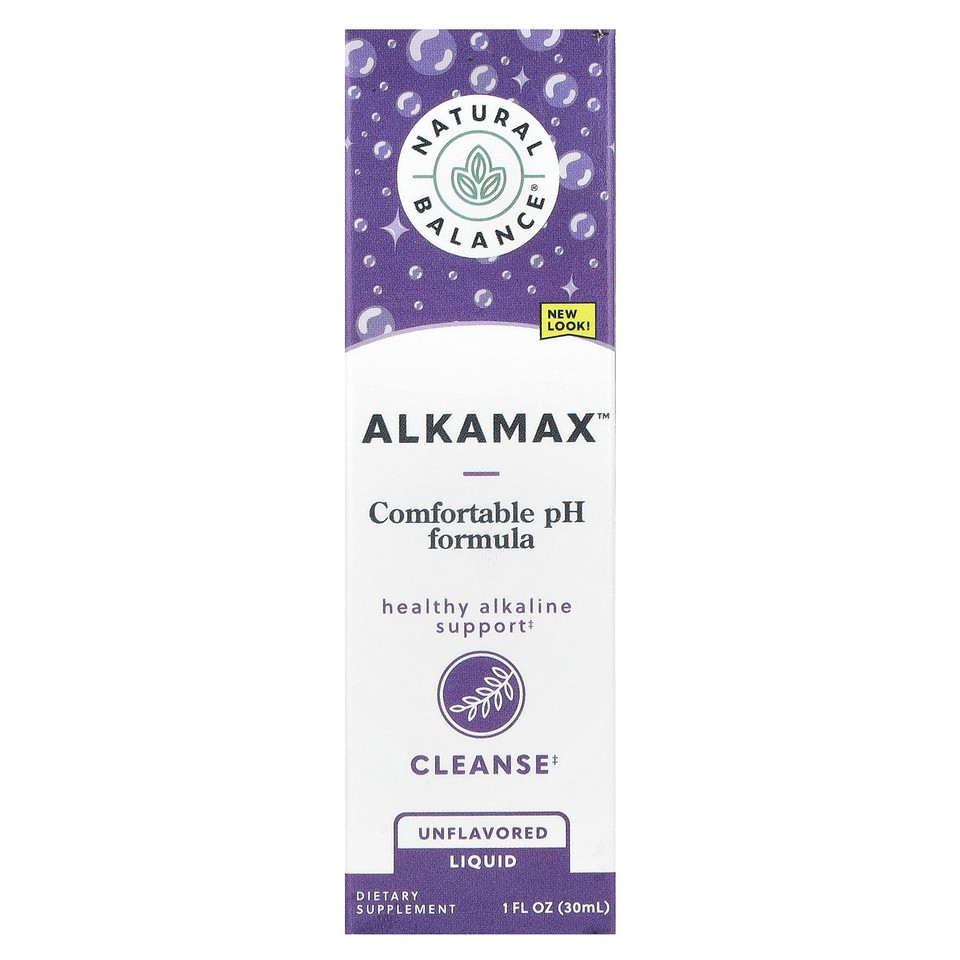 AlkaMax, Comfortable pH Liquid Formula, Unflavored, 1 fl oz (30 ml)