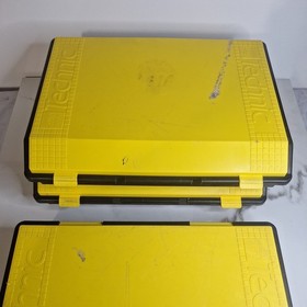 3 1994 - LEGO: Technic Black & Yellow Storage Cases Nice Rare READ