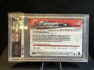 Buy 2018 Topps Chrome - Shohei Ohtani #150 Sepia Refractor (RC 