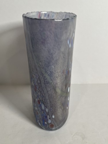 Vaso Isola di Wight viola fatto a mano in Inghilterra - Foto 5 di 11