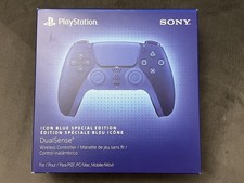 Icon Blue DualSense Sony PS5 PlayStation Controller  Rare American Exclusive NEW
