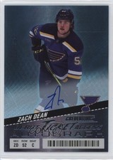 2024-25 Upper Deck Credentials Debut Ticket Access /199 Zach Dean #139 Auto e0y