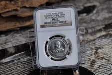 1978 Thomas Edison NGC MS68 Heraldic Art Medal Sterling Silver Pop 9 **RARE**
