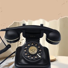 Antique Corded Retro Telephone Old Fashioned Fixed Phone Home Phone Wire