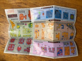 oval seal rpg Dragon Warrior IV complete in box nintendo 4 nes maps factory MINT