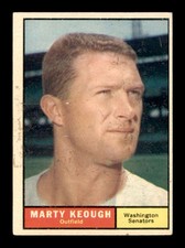 1961 Topps #146 Marty Keough  EX/EX+ X3122252