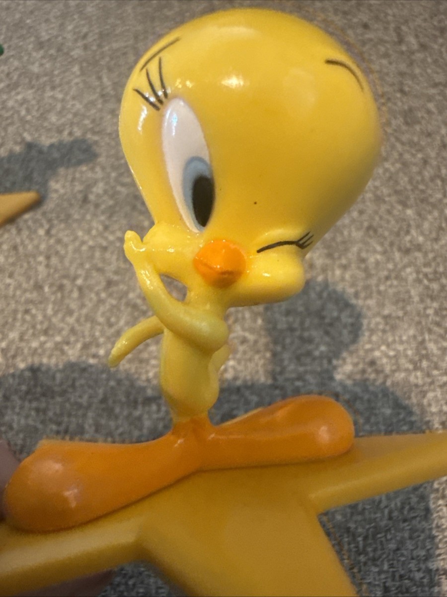 1 Michigan J. Frog & 1 Tweety Figurine Star Base NEW Applause | eBay