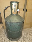 Vintage 40s/50s Seraphin Test Measure 5 Gallon Gas,1912 New Jersey Tag Seal Coin