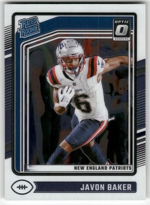 2024 Donruss Optic Javon Baker Rookie #245 New England Patriots RC