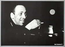 RED GARLAND – rare vintage original early 1970s Prestige Records promo poster