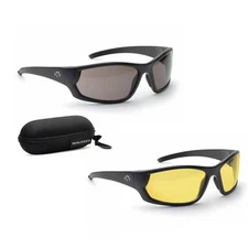 Walker's Carbine Full Frame Shooting Glasses w/Case