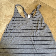 Lululemon Swiftly Tech Gray Scoop Neck Racerback Women's Tank Top Size 10