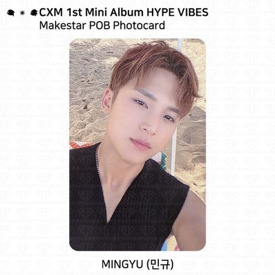 CxM S.Coups Mingyu 1st Mini Album HYPE VIBES POB Photocard Benefit