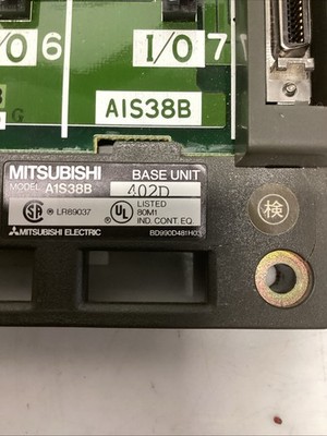 Mitsubishi A1S38B PLC Base Rack V-272