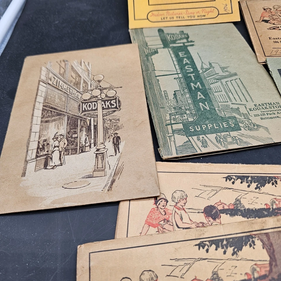 Sobres de película Kodak vintage sobres lote de 23 películas incluidas Foto 4 de 4