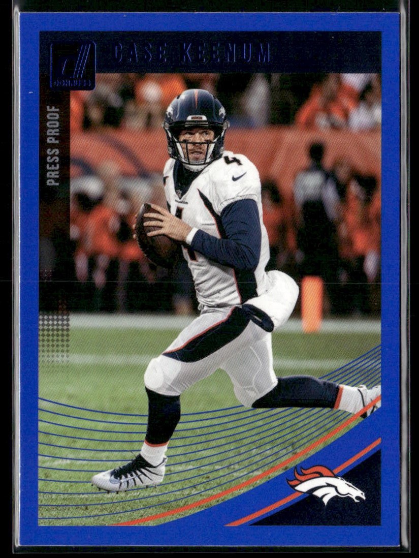 Case Keenum 2018 Donruss #175 Denver Broncos