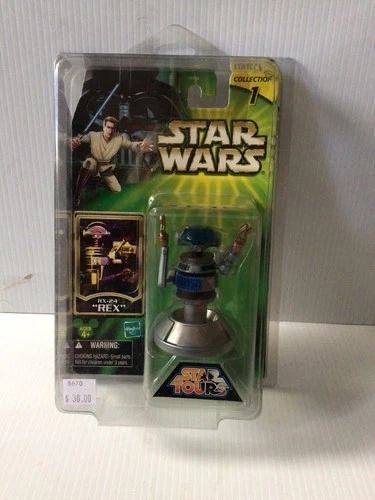 Star Wars RX-24 REX Figure Disney EXCLUSIVE Star Tours Hasbro 2002 Vintage Rare