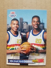 1992-93 Upper Deck NBA Draft Card Checklist Denver Nuggets #21