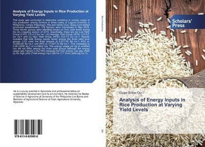 Analysis of Energy Inputs in Rice Production at Varying Yield Levels | Oo | Buch