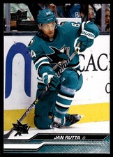 2023-24 Upper Deck Jan Rutta San Jose Sharks #616