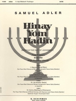 Ayl Melech Yoshayv SATB/Tenorsolo Unac SATB