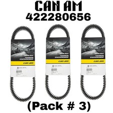 Can-Am New OEM Drive Belt 2016  2020 Defender Maverick 422280654 422280656 pack 3
