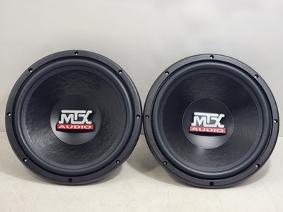 Old School MTX Audio Thunder 4000 12'' Subwoofer Pair 200W RMS 400W Max - Nice!!