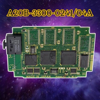  Used FANUC A20B-3300-0241 / 04A  A20B33000241 With 30 Day Warranty 