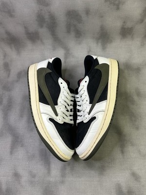 Size 12 - Jordan 1 Retro OG x Travis Scott Low Olive W